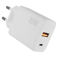 Hytech HY-XE46 Type USB-C 20W PD +USB QC 3.0 Hızlı Ev Şarj Adaptörü hızlı şarj